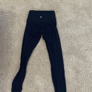 Black Lululemon aligne leggings